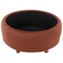 Tilly 90cm Velvet Storage Ottoman
